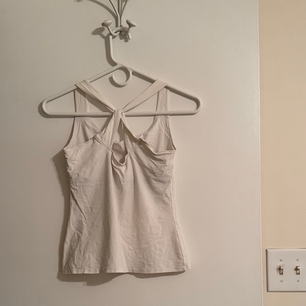 The North Face Cream Cross-Back Tank - Picture 3 of 3